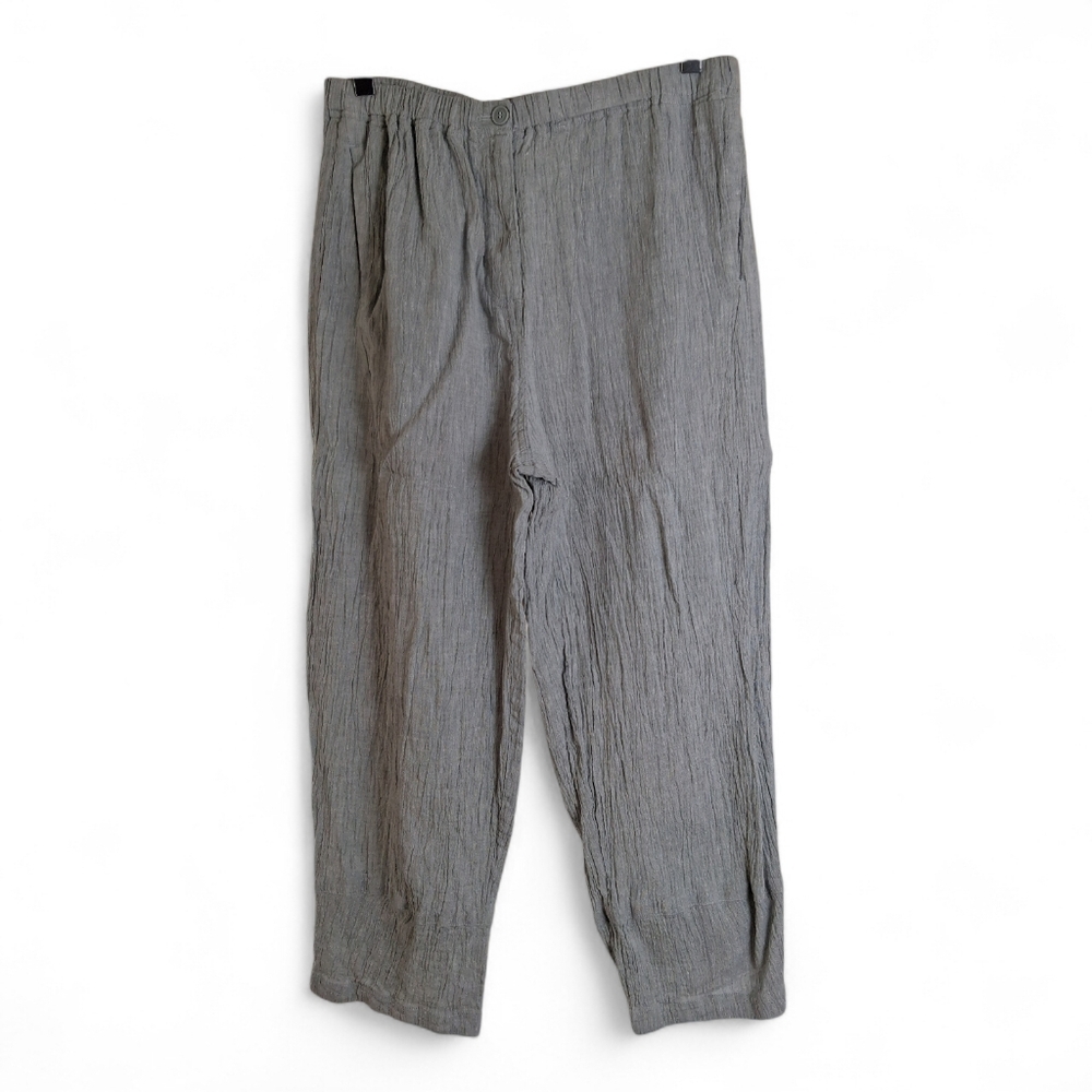 Poetry Womens Cropped Light Green trousers Sz 8